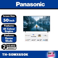Panasonic 50" Television 4K HDR Smart Tv LED TH-50MX650K Televisyen 50 Inch Builr-In Chromecast