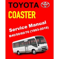 TOYOTA COASTER (1993-2016) SERVICE WORKSHOP MANUAL