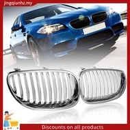 Front Bumper Chrome Sport Wide Kidney Grille Grill For E60 E61 5 Series M5 2003-2009 51137065701