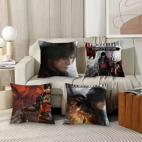 Adventure games Final Fantasy XVI Pillow Case Office Cushions Suitable For Sofa Car Bedroom Decorati