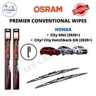 OSRAM Premier Conventional U Hook Wiper Set for Honda City GN2 (2020-+)/ City/City Hatchback (2020+)