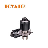 TCYATO New BA20D Mini LED Motorcycle Projector Bulb Dual Color Skateboard Light  TCYATO Mentol Lampu