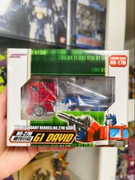 全新品 小比例 11cm NA H27M H-27M 大衛王 擎天柱 g1 汽車人 大哥  Optimus Prime 變形玩具 迷你金剛