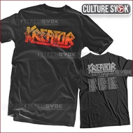 KREATOR TOUR North America 89 Metal T-shirt 100% premium cotton by Culturesyok