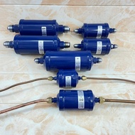 HERMETIC LIQIUD LINE FILTER DRIER 1/4'' 3/8'' 1/2'' 5/8'' 3/4'' 7/8''Flare Nut EK502 EK163 EK164 EK1