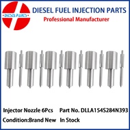 6Pcs Diesel Fuel Injector Nozzle Tips 105015-3930 DLLA154S284N393 for ISUZU Elf Forward NPR NPS NRR 