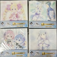 Re:從零開始 一番くじ E賞 布製畫板