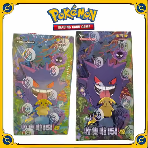 Original Genuine Pokemon Trading PTCG Cards Collect It 151shock Supplement Add Replenish Complement 