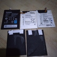 bateray bekas copotan tab hanya tes vol saja,voltase 3-4,20v