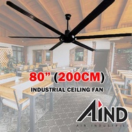 TIKKA kipas siling besar 80 Inch Industrial Large Ceiling Fan (1 Year Warranty) TCF-80A
