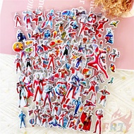 ❀ Ultraman Series 02 DIY Rewards Sticker ❀ 12Sheets/set Cartoon 3D Puffy Bubble Stickers Waterpoof T