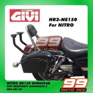 GIVI HEAVYDUTY NITRO: HR2 NE150 ST125 JR125Z **FOR NITRO USE**