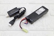 11.1V USB 充電 + 11.1V 鋰電池 標準型 ( M4A1鋰鐵充電電池EBB AEG電動槍AR步槍BB槍