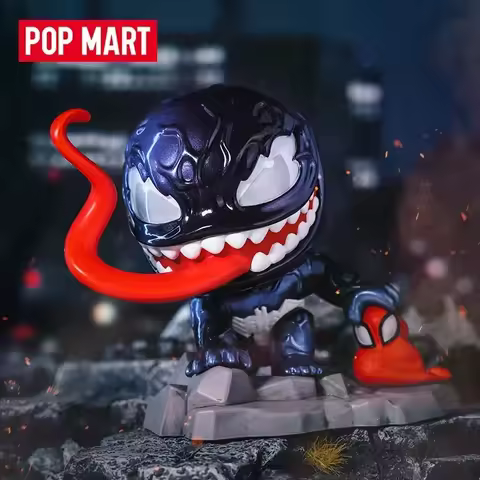POP MART Spider and Venom Series Blind Box Mystery Box Kawaii Ornaments Figurines Home Decor Desktop