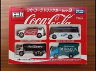 Tomica トミカ 可口可樂3 盒組  多美卡 TOMY  小汽車 模型車
