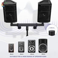 chulisia Double Speaker Pole Mount Speaker Holder for DJ Speaker Studio PA Speaker