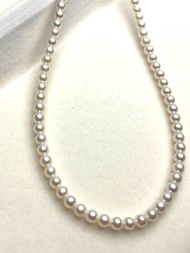 真科研3-4mm天女Akoya珍珠項鍊