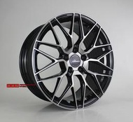 台灣製精品Alliance AL792輕量化旋壓鋁圈17吋 5孔全車系 7.5J 黑底車面微黑透色精油(配胎套餐大折扣)