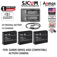 SJCAM Battery Rechargeable 900mAh for Action Camera SJCAM SJ4000/SJ4000AIR/SJ5000/SJ6000/SJ7000/SJ80