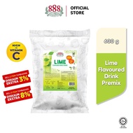 888 Lime Flavoured Drink Premix (600g)
