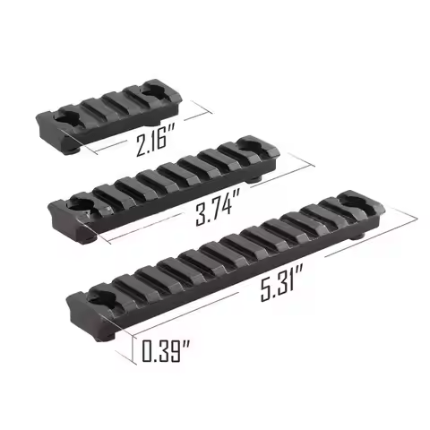 &Rifle AR15 M4 M16 AR10 AK47 AK74 Tools M-LOK Picatinny/Weaver Rail Segment Handguard Rail Section 5