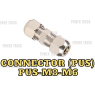 CONNECTOR (PUS) M8-M6 - PUS-M8-M6