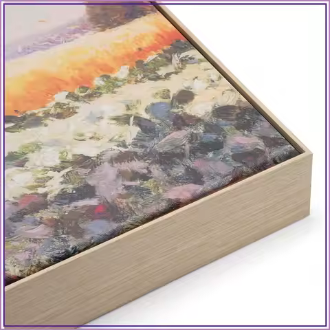 36x48 Floating Frame for Canvas Paintings, 1.5" Deep, Metal Floater Frame for Art Prints, Gallery Wa