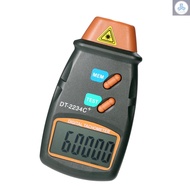 Handheld Digital Photo Tachometer Laser Non-Contact Tach Range 2.5RPM-99,999RPM LCD Display Motor Sp