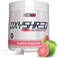 EHP Labs OxyShred Pre Workout Powder & Shredding Supplement - Preworkout Powder with L Glutamine & L