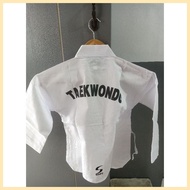 ✅ ☏ ▥ Taekwondo Training Uniform  PTA SHIFT(Dobok)with free white belt)
