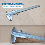 Sketmat / Vernier Caliper / Vernier Caliper 6" INSIZE Caliper
