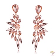 Women Statement Long Drop Earring Dangle Drop Earrings Ladies Fashion Party Long Drop Earring