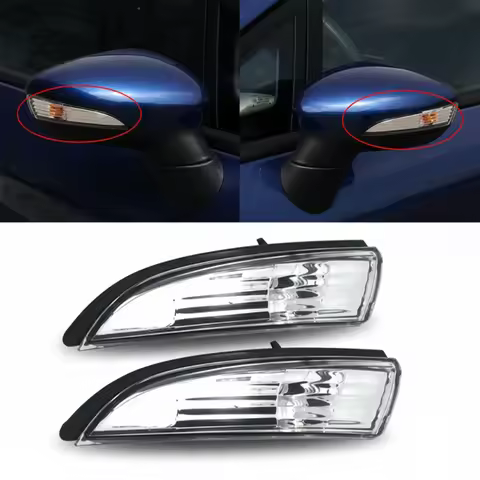 8A61-13B382-AF 8A61-13B381-AF Replacement Side Mirror Turn Signal Light Cover For 2009-2015 Ford Fie