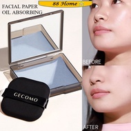 ️88Home ️ GECOMO 100 sheets of facial oil absorbing paper for men's women's portable face oil removi
