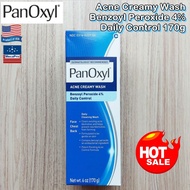 33% Sale!!! EXP. 12/24 PanOxyl® Acne Creamy Wash Benzoyl Peroxide 4% Daily Control 170g ครีมล้างหน้า