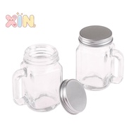 [lighthivenn] 1Pc 40ml Mini Jam Honey Jar Portable Leakproof Coffee Milk Juice Bottle With Lid Home 