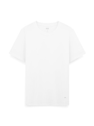 AIIZ (เอ ทู แซด) - AIIZ เสื้อยืดคอกลมผู้หญิงสีพื้น โลโก้ AIIZ Women’s AIIZ Logo T-Shirts Cotton Poly