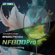 Yonex Racket Nanoflare 800 Pro Badminton Racket Package Ull Carbon Ultra Light NF 800 Pro Speedy Att