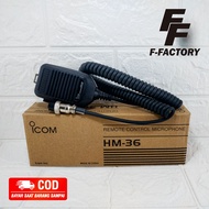 Extramic Radio Rig Icom HM-36. Konektor CB 8 Pin. IC-25a IC-228 IC-229h Dll