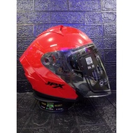 Jpx NOVA X SOLID RED DOUBLE VISOR Helmet