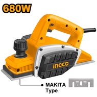 Ingco Electric Wood Planer Machine Katam 680W / 750W for Woodworking Handheld Power Tools IPT