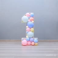 Balloon Display Number Balloon Arrangement Wedding Model Box KT Board Display Box Birthday Rack Shap