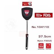Zebra thailand stainless steel (Zos) Zebra 37.5cm Focus Bakelite Handle Nylon Turner Zebra Stainless