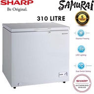 SHARP 2 IN 1 CHEST FREEZER 310L SJC318