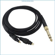 VIVI Earphone Cable Headphone  Cables for Sennheiser-HD580 HD600 HD650 HD660S 3 5mm 6 35mm Plug