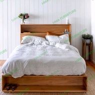 dipan ranjang tidur kayu 120x200 cm
