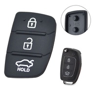 Car Key Pad Black Rubber Pad Remote Key Shell For Hyundai Creta I20 I40 Tucson Elantra IX35 IX45