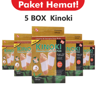 PAKET SPESIAL 5 Box ISI 50pcs Koyo Kaki Kinoki Gold Original Terapi Detox Penyedot Racun Tubuh Asli