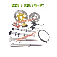 Lagenda 115Fi/ SRL115 ZR Fi/SRL115 Z Fi Modify EX5 Fork Set+Master Brake Pump+Caliper+Disc Brake Pla