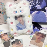 IOEFSGF69  Photocard , Student Card Holder Bag Keychain Plush Photocard , Cartoon Idol Photos Protec